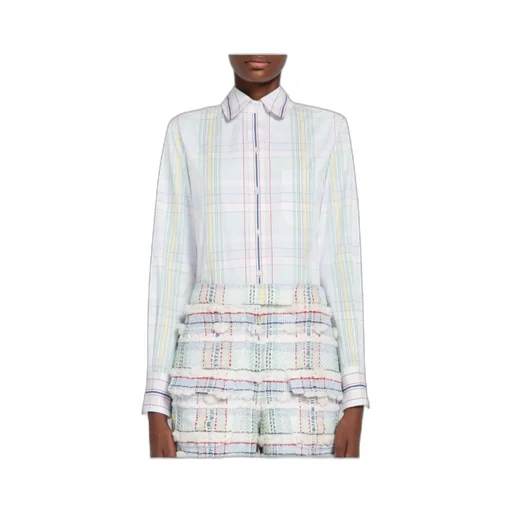 Checked Seersucker Shirt
