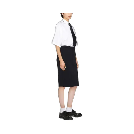 Rwb Stripe-Detail Midi Skirt