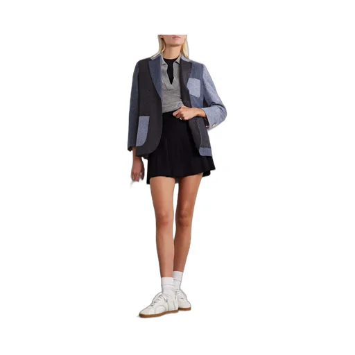 Patchwork Donegal Tweed Blazer
