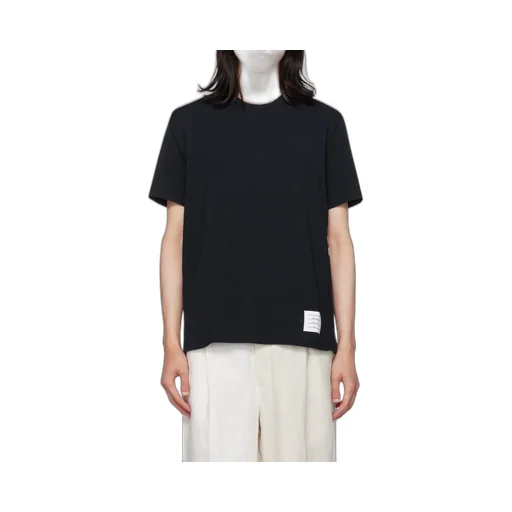 Logo Patch Crewneck T-Shirt