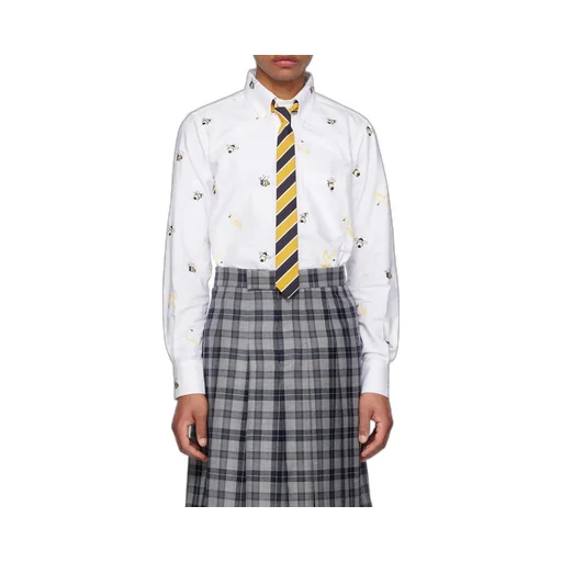Embroidered Long-Sleeved Shirt
