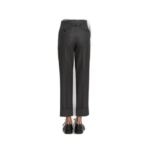 Super 120S Cropped Trousers