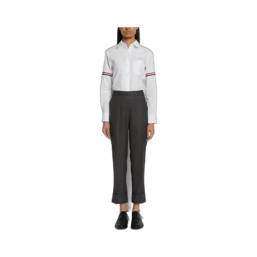 Super 120S Cropped Trousers