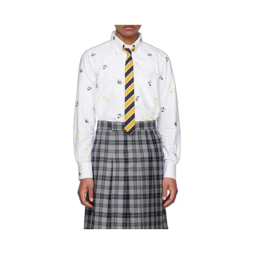 Embroidered Long-Sleeved Shirt