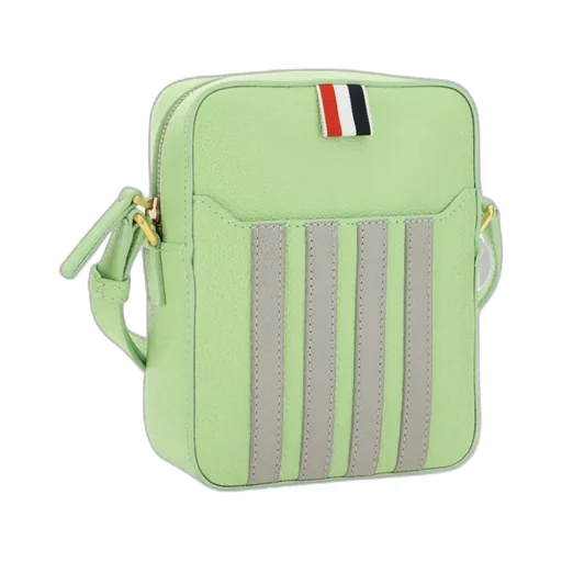 4-Bar Stripe Messenger Bag