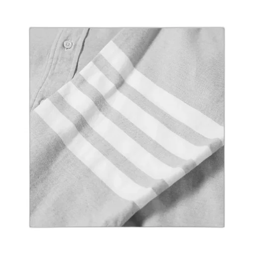 4-Striped Flannel Shirt