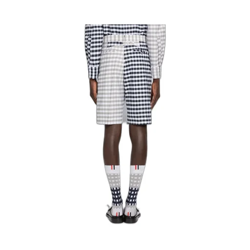 Gingham Check Tailored Shorts
