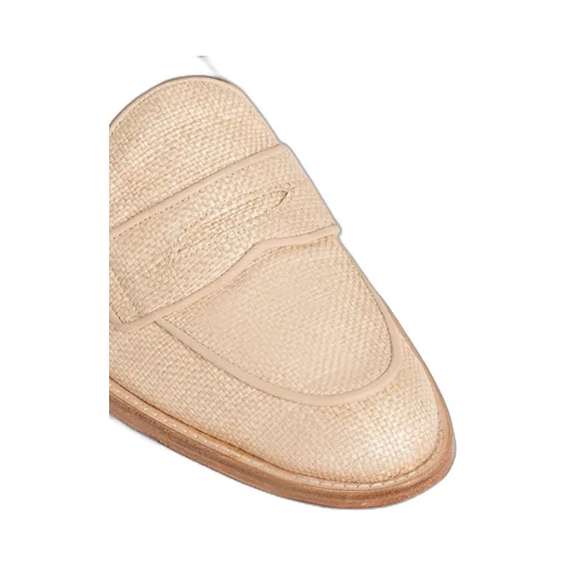 Woven Detailed Loafers