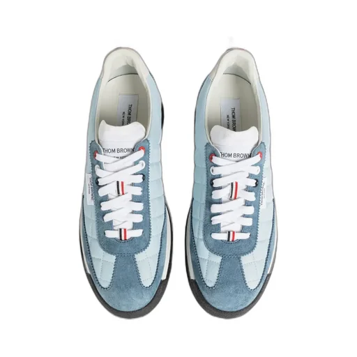 Quilted Lace-Up Sneakers