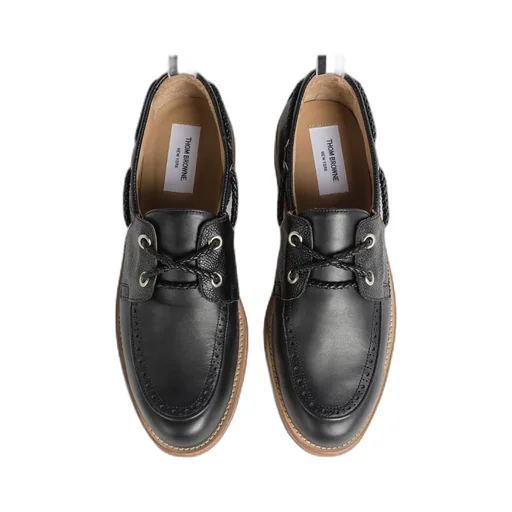Lace-Up Boat Shoes