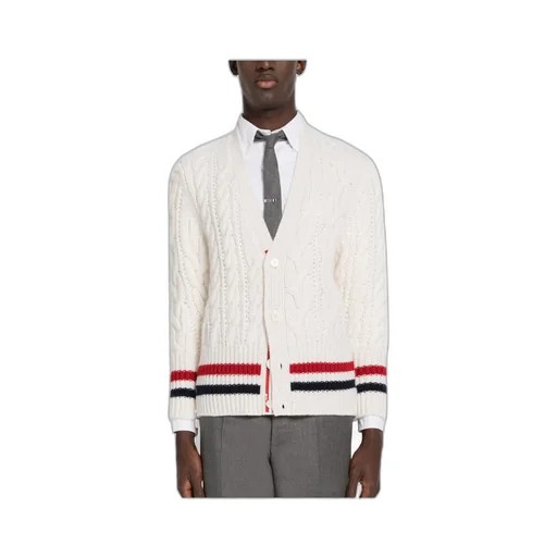 Rwb Striped Knit Cardigan