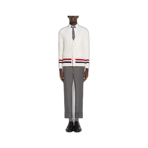 Rwb Striped Knit Cardigan
