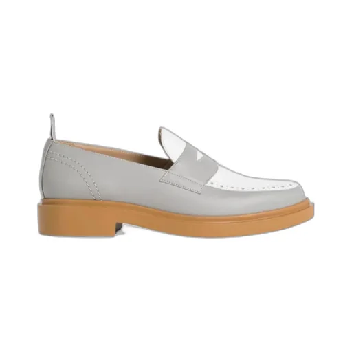 Two-Toned Penny Loafers