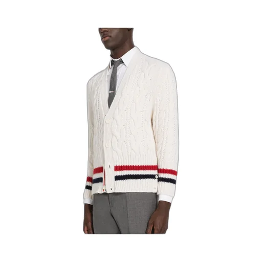 Rwb Striped Knit Cardigan