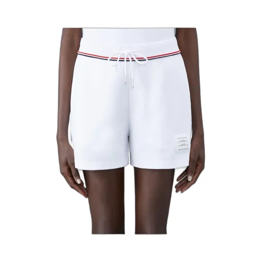 Logo Patch Drawstring Shorts