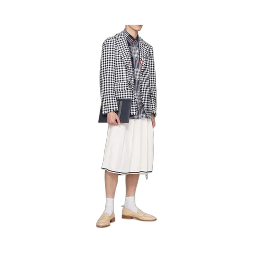 Plaid-Check Short-Sleeve Shirt