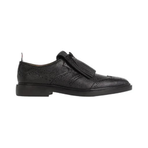 Tassel-Trim Leather Brogues