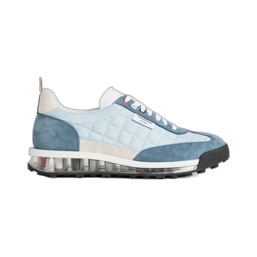 Quilted Lace-Up Sneakers