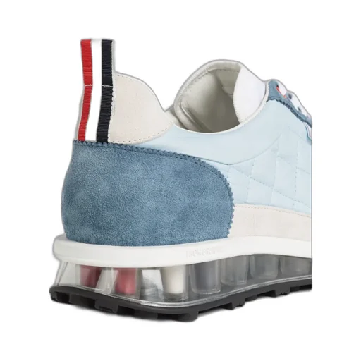 Quilted Lace-Up Sneakers