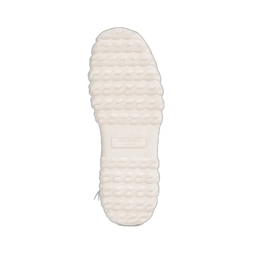 Lace-Up Frayed Sneakers