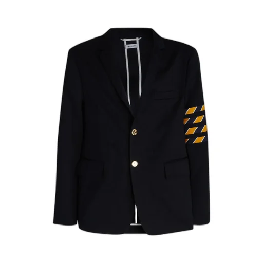 4-Bar Striped Blazer
