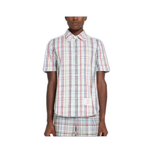 Checkered Short-Sleeve Shirt