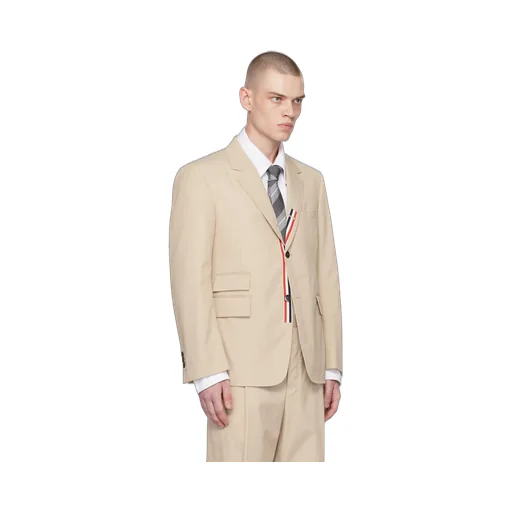 Single-Breasted Tailored Blazer