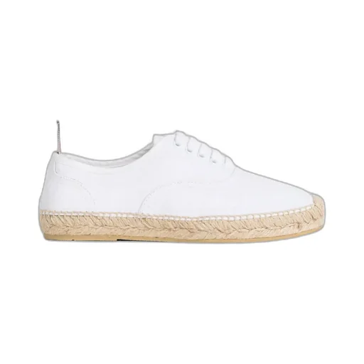 Jute-Sole Lace-Up Sneakers