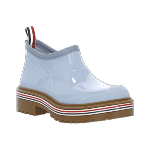 Round Toe Slip-On Boots