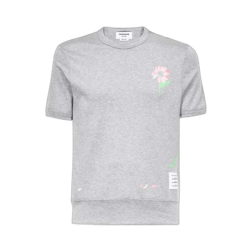 Floral-Print Short-Sleeved T-Shirt