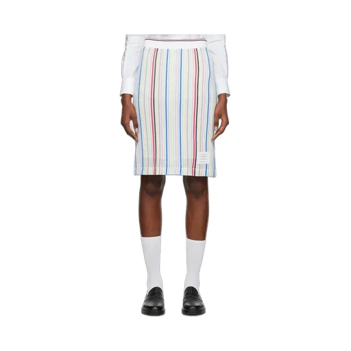 Striped Knitted Skirt