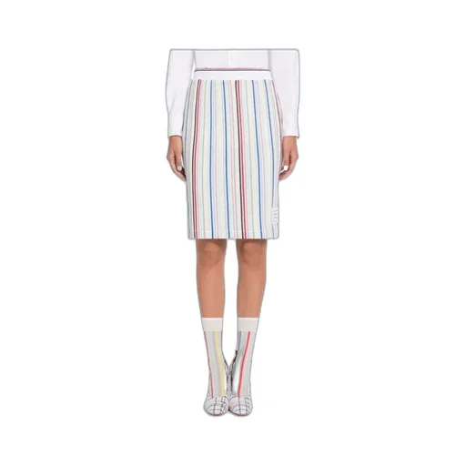 Striped Knitted Skirt
