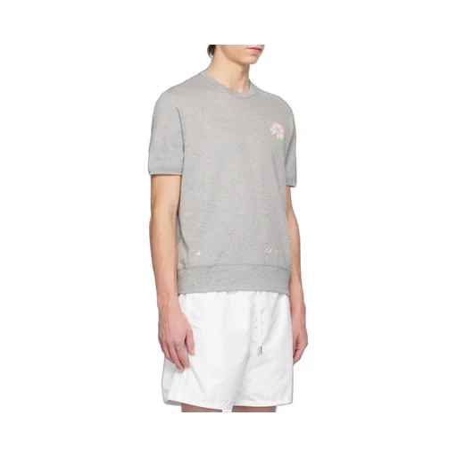 Floral-Print Short-Sleeved T-Shirt