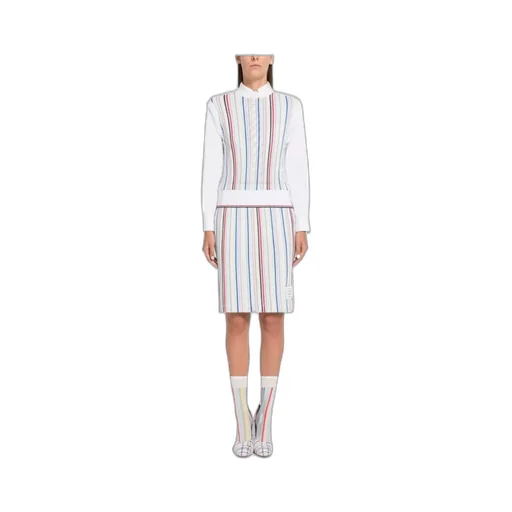 Striped Knitted Skirt