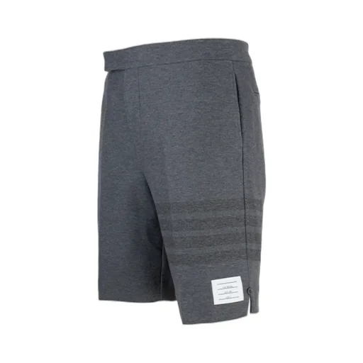 4-Bar Striped Bermuda Shorts