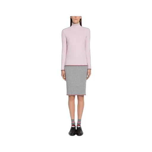 Rwb Stripe Turtleneck Jumper