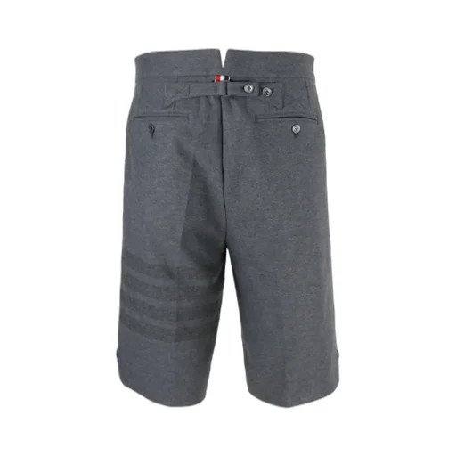 4-Bar Striped Bermuda Shorts