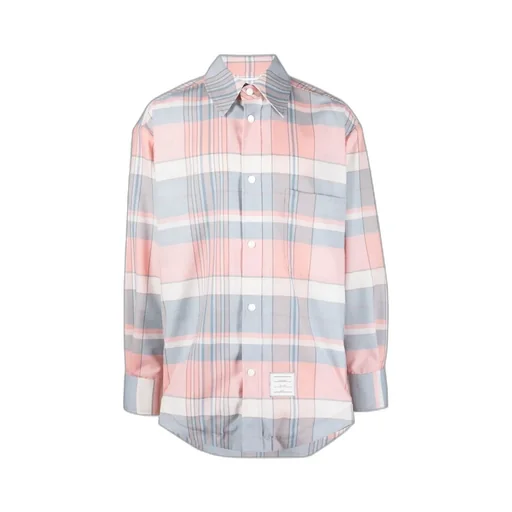 Checked Long-Sleeved Shirt