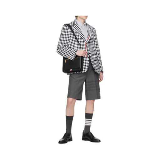4-Bar Striped Bermuda Shorts