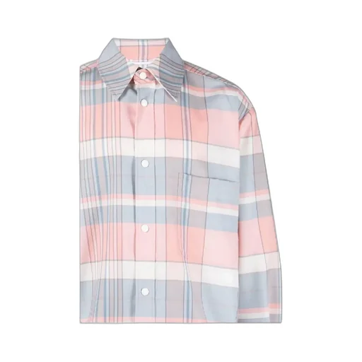 Checked Long-Sleeved Shirt