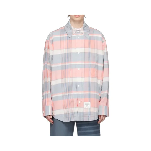 Checked Long-Sleeved Shirt
