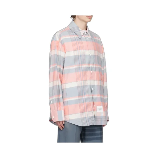 Checked Long-Sleeved Shirt