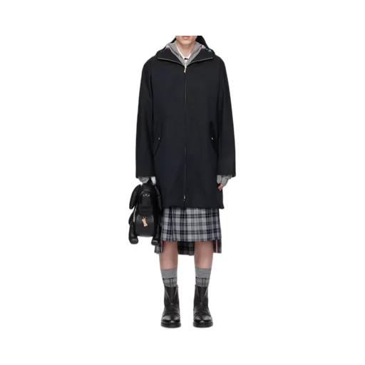 Zipped Hooded Parka