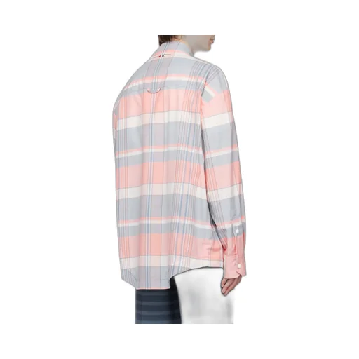 Checked Long-Sleeved Shirt