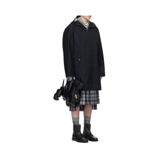 Zipped Hooded Parka
