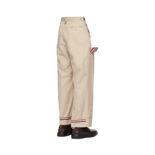 Turn-Up Hem Pants
