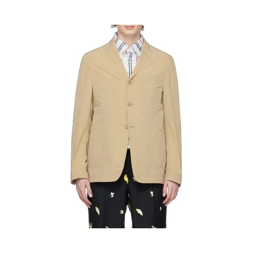 Unconstructed Single-Breasted Blazer