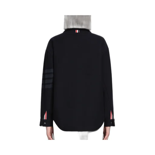 4-Bar Oversized Shirt