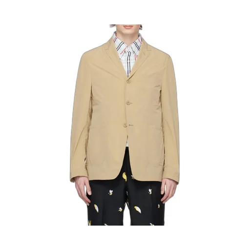 Unconstructed Single-Breasted Blazer