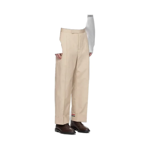 Turn-Up Hem Pants